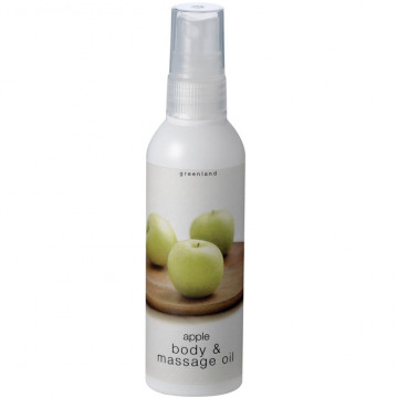 Купить - Greenland Fruit Extracts Body & Massage Oil Apple - Масло для тела и массажа Яблоко