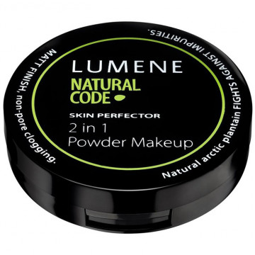 Купить - Lumene Natural Code Skin Perfector 2 in 1 Powder Makeup - 2 в 1 крем-пудра