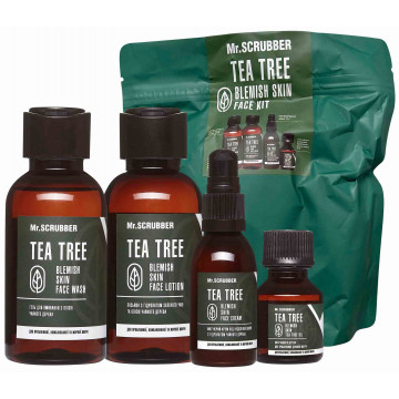 Купить - Mr.Scrubber Tea Tree Skin Treatment - Подарочный набор для лица