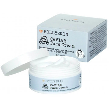 Купить - Hollyskin Caviar Face Cream - Омолаживающий крем для лица с черной икрой