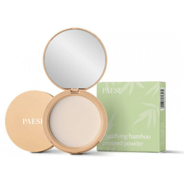 Купить - Paese Bamboo Pressed Powder - Компактная матирующая бамбуковая пудра