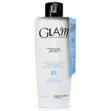 Купить - Dott. Solari Glam Permanent Waving System 01 Natural Hair - Система перманентной завивки для натуральных волос