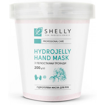 Купить - Shelly Hydrogel Hand Mask with Rose Petals - Гидрогелевая маска для рук с лепестками розы