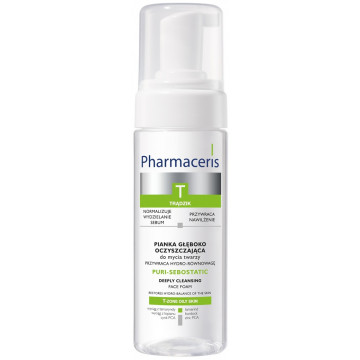 Купить - Pharmaceris T Puri-Sebostatic Deeply Cleansing Foam - Глубоко очищающая пенка для лица