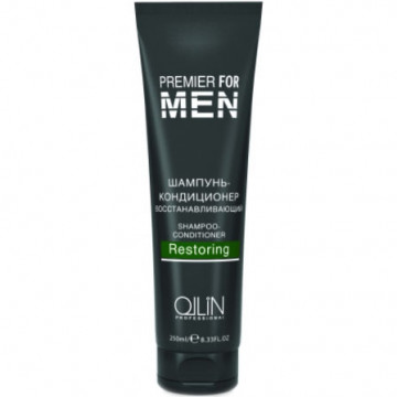 Купить - OLLIN Premier For Men Shampoo-Conditioner Restoring - Шампунь-кондиционер восстанавливающий