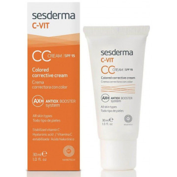 Купить - Sesderma C-Vit CC Cream SPF15 - CC-крем для лица