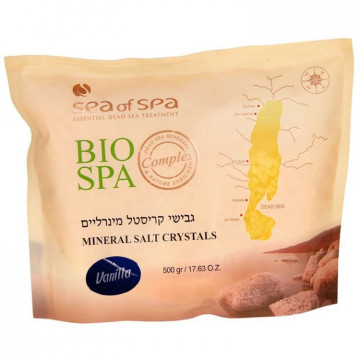 Купить - Sea of SPA Bio Spa Mineral Salt Crystals - Соль Мертвого моря цветная ароматическая (Vanilla)