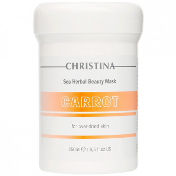 Купить - Christina Sea Herbal Beauty Mask Carrot For Over-Dried Skin - Маска красоты на основе морских трав для пересушенной кожи "Морковь" 