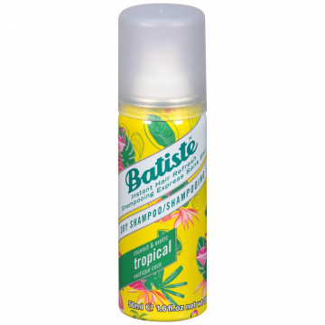 Купить - Batiste Dry Shampoo Tropical Coconut and Exotic - Сухой шампунь с ароматом тропических фруктов