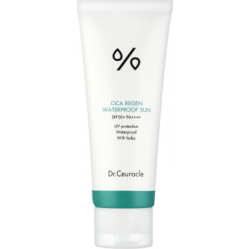Купить - Dr.Ceuracle Cica Regen Waterproof Sun SPF50+ PA++++ - Водостойкий солнцезащитный крем с центеллой азиатской Купить - Dr.Ceuracle Cica Regen Waterproof Sun SPF50+ PA++++ - Водостойкий солнцезащитный крем с центеллой азиатской