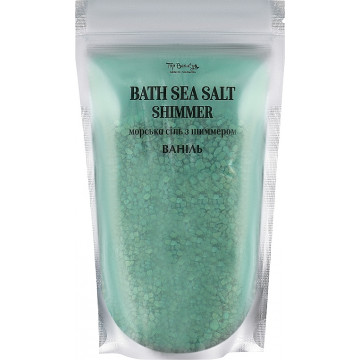 Купить - Top Beauty Bath Salt - Соль морская с шиммером для ванны "Ваниль"
