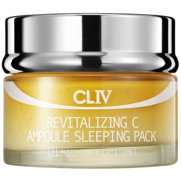 Купить - CLIV Revitalizing C Ampoule Sleeping Pack - Ночная витаминизирующая маска с витамином С для сияния кожи