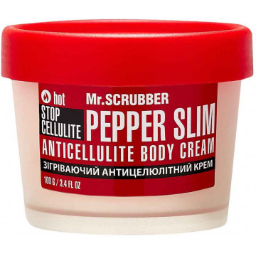 Купить - Mr.Scrubber Stop Cellulite Pepper Slim Anticellulite Body Cream - Согревающий антицеллюлитный крем для тела