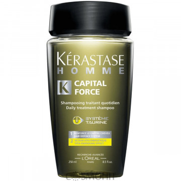 Купить - Kerastase Homme Capital Force Daily Treatment Shampoo - Ежедневный энергетический шампунь для мужчин