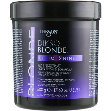 Купить - Dikson Dikso Blonde Bleaching Powder Up To 9 - Усиленный осветляющий порошок для волос