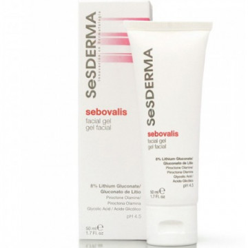 Купить - Sesderma Sebovalis Face Gel - Гель для лица против себореи