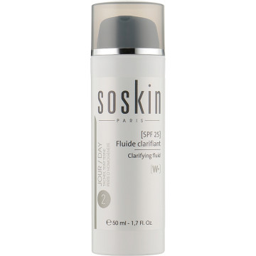 Купить - Soskin Clarifying Fluid SPF25 - Осветляющий флюид для лица