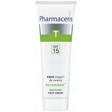 Купить - Pharmaceris T Octopirox Soothing Cream SPF15 - Успокаивающий крем для лица