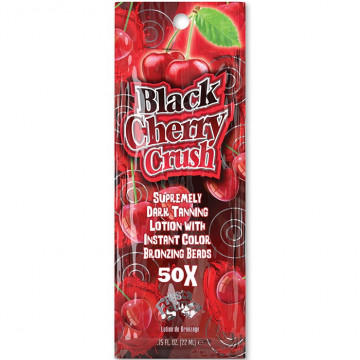 Купить - Fiesta Sun Black Cherry Crush Supremely Dark Tanning Lotion with Instant Color Bronzing Beads 50X - Лосьон для загара с бронзаторами