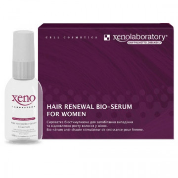 Купить - Xeno Laboratory Hair Renewal Bio-Serum For Women - Сыворотка биостимулирующая для предотвращения выпадения и возобновления роста волос у женщин 4*30 мл