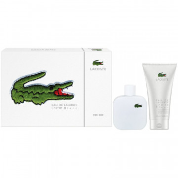 Купить - Lacoste Eau De L.12.12 Blanc - Подарочный набор (EDT100+S/G150)