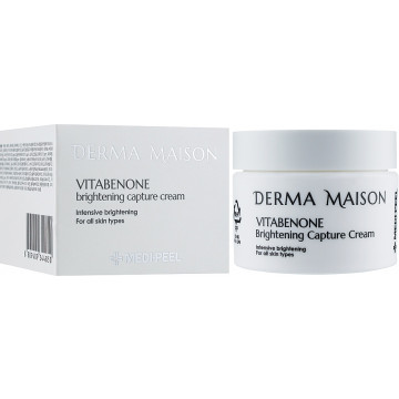 Купить - Medi Peel Derma Maison Vitabenone Brightening Capture Cream - Витаминный крем для лица для выравнивания тона кожи