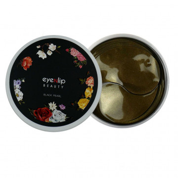Купить - Eyenlip Black Pearl Hydrogel Eye Patch - Гидрогелевые патчи с пудрой черного жемчуга для кожи вокруг глаз