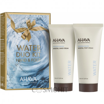 Купить - Ahava Deadsea Water Mineral Hand & Foot Cream Duo - Набор Дуэт увлажняющий