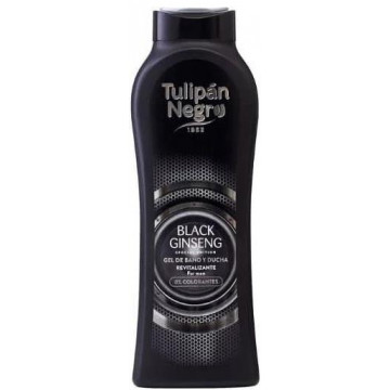 Купить - Tulipan Negro Shower gel "Black ginseng" for men - Гель для душа "Черный женьшень" для мужчин