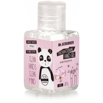 Купить - Mr.Scrubber Antibacterial Hand Gel "Lotus" - Антисептик для рук