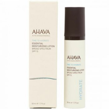 Купить - Ahava Time to Hydrate Essential Moisturizing Lotion Broad Spectrum SPF 15 - Крем легкий увлажняющий