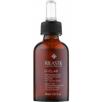 Купить - Rilastil D-Clar Depigmenting Concentrate Drops - Тонизирующий концентрат для кожи лица склонной к пигментации