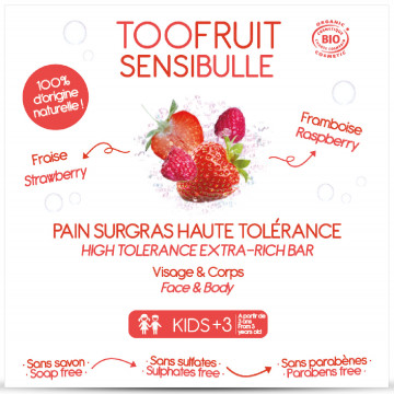 Купить - Toofruit Sensibulle Raspberry Strawberry Soap - Мыло "Клубника и Малина"