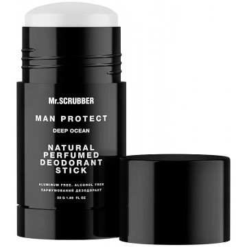 Купить - Mr.Scrubber Natural Perfumed Deodorant Stick "Man Protect Deep Ocean" - Натуральный парфюмированный дезодорант 