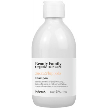 Купить - Nook Beauty Family Organic Zucca & Luppolo Shampoo - Шампунь для гладкости прямых и непослушных волос