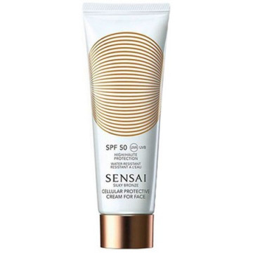 Купить - Kanebo Sensai Silky Bronze Sun Protective Cream For Face - Солнцезащитный крем для лица SPF50