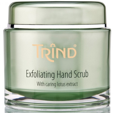 Купить - Trind Professional Manicure & Pedicure Exfoliating Hand Scrub - Отшелушивающий крем-скраб для рук с лотосом