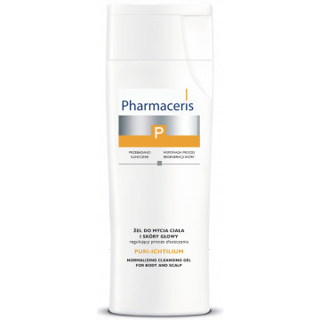 Купить - Pharmaceris P Puri-Ichtilium Body and Scalp Wash Gel - Гель для мытья кожи головы и тела
