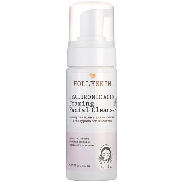 Купить - Hollyskin Hyaluronic Acid Foaming Facial Cleanser - Очищающая пенка для умывания с гиалуроновой кислотой