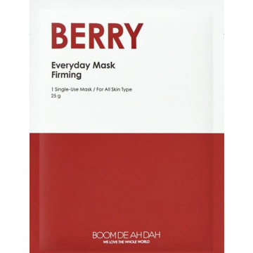 Купить - Boom De Ah Dah Everyday Mask Firming Berry - Укрепляющая маска для лица с экстрактами ягод