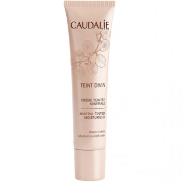 Купить - Caudalie Teint Divin Tinted Moisturizer Medium to dark skin - Тонирующий крем с минералами для смуглой кожи