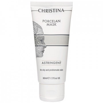 Купить - Christina Porcelan Mask Astringent - Поросуживающая фарфоровая маска для жирной и проблемной кожи