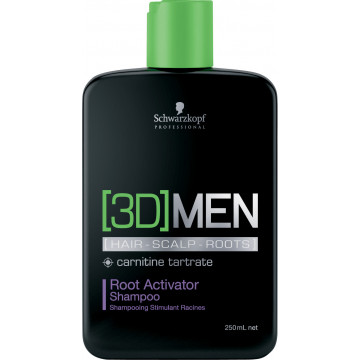 Купить - Schwarzkopf Professional 3D MEN Root Activator Shampoo - Шампунь активатор роста волос