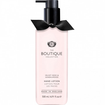 Купить - Grace Cole Velvet Rose&Sandalwood Hand Lotion - Лосьон для рук и ногтей "Бархатная роза и сандаловое дерево"