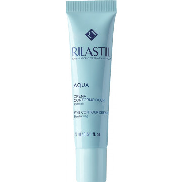 Купить - Rilastil Aqua Moisturizing Eye Contour Cream - Крем для увлажнения кожи вокруг глаз