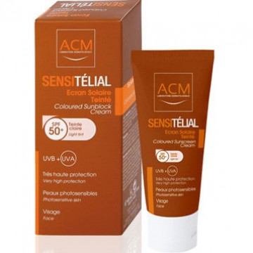 Купить - ACM Sensitelial SPF 50+ Teinte Claire - Солнцезащитный тональный крем SPF 50+ светлый