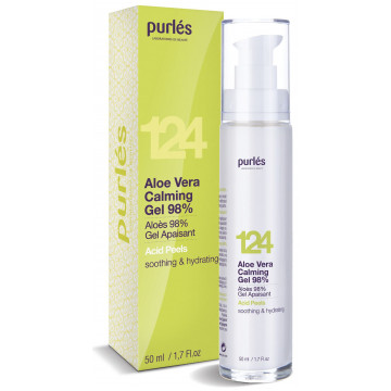 Купить - Purles 124 Aloe Vera Calming Gel 98% - Успокаивающий гель Алоэ Вера 98%