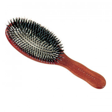 Купить - Acca Kappa Pneumatic Boar & Nylon Bristles Brush - Щетка для волос массажная 22 см