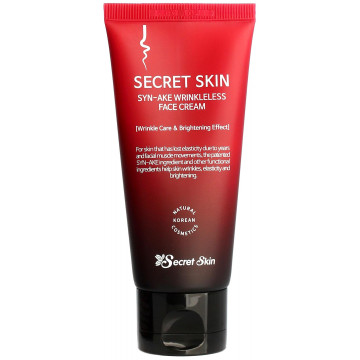 Купить - Secret Skin Syn-Ake Wrinkleless Face Cream - Антивозрастной крем для лица с пептидом змеиного яда