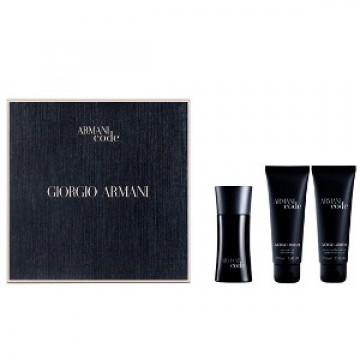 Купить - Giorgio Armani Armani Code - Подарочный набор (EDT75+A/SH75+S/G75)